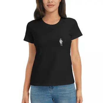 Классическая футболка Deja entendu astronaut, летняя одежда, женская одежда, белые футболки для женщин