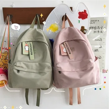 Вместительный нейлоновый Водонепроницаемый женский рюкзак, модная Большая школьная сумка для девочек, модные дизайнерские дорожные рюкзаки, повседневные сумки для книг