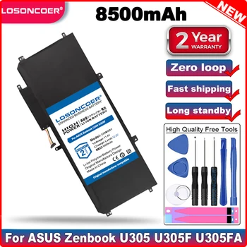 LOSONCOER C31N1411 8500mAh Аккумулятор для Ноутбука ASUS Zenbook U305 U305F U305FA U305CA UX305 UX305CA UX305F UX305FA Батареи