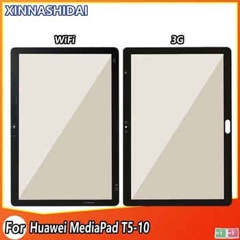 10,1 ”Сенсорный для Huawei MediaPad T5 L09 AGS2-W09 Сенсорный Экран Переднее Стекло Внешнее Стекло AGS2-L03 AGS2-W19 Замена панели объектива