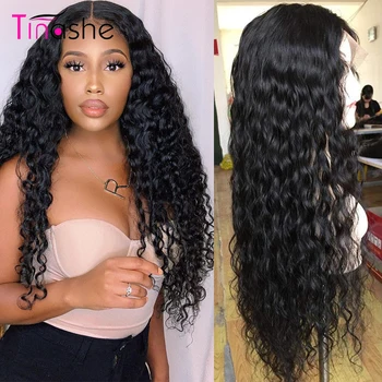 Tinashe Влажный и волнистый парик с кружевом спереди Парик с водной волной для женщин из человеческих волос 360 Кружевной фронтальный парик HD Прозрачный Кружевной фронтальный парик