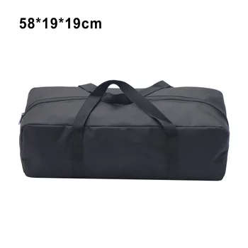 Совершенно новая сумка для хранения, походная сумка, 600D Ткань Оксфорд, черная сумка для переноски, удлиненная ручка, шест для палатки, расширенный и утолщенный
