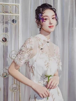 Африка Морден, Вышитый Тюль, Сетчатая ткань, Роскошное Французское платье с 3D цветочной сеткой и кружевом, Вечернее платье для свадебной вечеринки