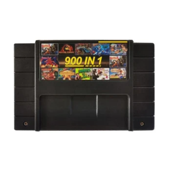 Супер самодельный ретро игровой картридж 900 В 1 Pro для 16-битной игровой консоли