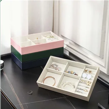 2022 Портативная Шкатулка Для Ювелирных Изделий Jewelry Organizer Display Travel Jewelry Case Прозрачная Крышка Ящика Для Хранения Ювелирных Изделий Joyero