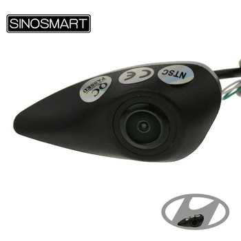 SINOSMART В наличии Специальная парковочная камера заднего вида для Hyundai Установка логотипа в автомобиль Эмблема/ЛОГОТИП 3 размера