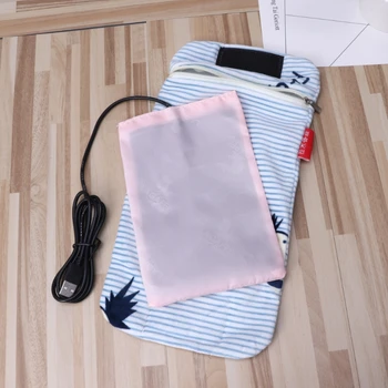 Прогулочная коляска USB-подогреватель для молока и воды, изолированная сумка, подогреватель бутылочек для кормления ребенка, прямая поставка