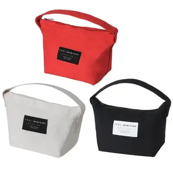 Ланч-бокс, изолированная сумка, холщовые ланч-пакеты для транспортировки продуктов, Термоконтейнер, Многоразовый двухслойный контейнер для хранения продуктов