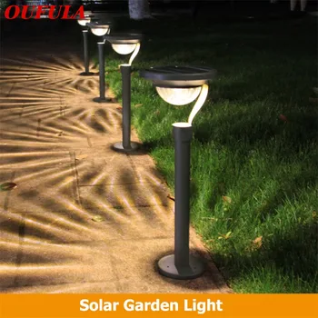 Новый продукт OULALA Солнечный свет для газона Наружный Водонепроницаемый Домашний сад Вилла Сад светодиодный ландшафтный свет