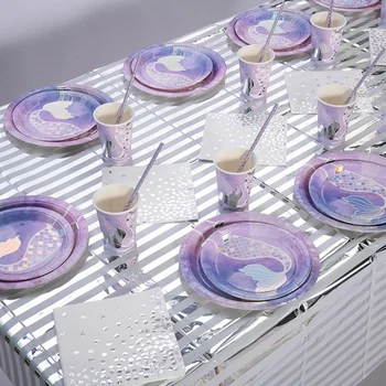 10 Золотых серебряных тарелок Прямоугольная цветная посуда Полезный бинауральный поднос для фруктов Экологичная бинауральная тарелка для закусок многоцелевого назначения