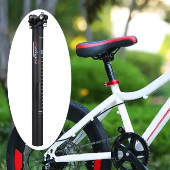 Стойка сиденья велосипеда Противоударная Универсальная Карбоновая Соединительная трубка для велосипеда Подседельный штырь для MTB