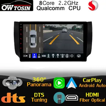 Процессор Qualcomm Android Для Nissan Sylphy Sentra Pulsar Седан B17 2012-2019 Автомобильный Радиоприемник GPS 360 Панорамный DTS Hi-Fi Головное Устройство Стерео