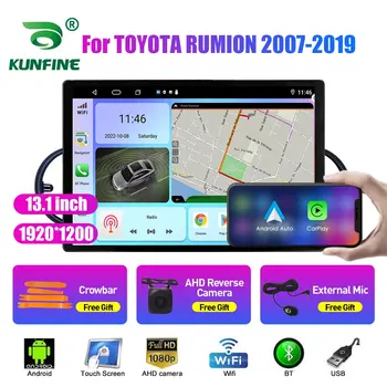 13,1-дюймовое автомобильное радио для TOYOTA RUMION 2007 2008-2019 Автомобильный DVD GPS Навигация Стерео Carplay 2 Din Центральный мультимедийный Android Auto