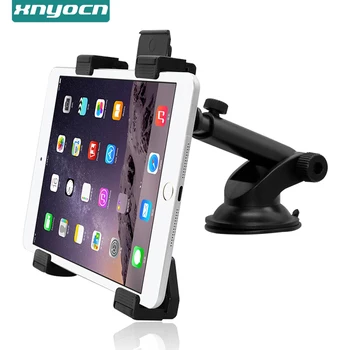 Универсальный автомобильный планшет на лобовом стекле с креплением для мобильного телефона, Регулируемая ширина 10,5-20 см Для Ipad / Iphone/ Samsung Tab