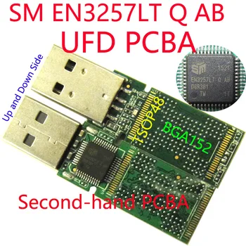 SM EN3257LT Q AB UFD PCBA, Контроллер EN3257LT, Флешка PCBA, ФЛЕШ-НАКОПИТЕЛЬ PCBA, панель TSOP48BGA152, USB2.0, Подержанный PCBA