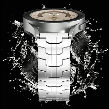Ремешок из нержавеющей Стали для Samsung Galaxy Watch 5/4 Ремешок 45 мм 44 мм 40 мм Бизнес-Браслет Galaxy Watch4 Classic 42 мм 46 мм Gear S3