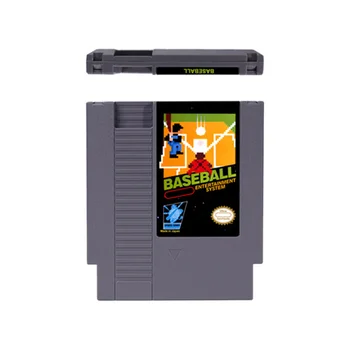 8-битный игровой картридж для бейсбола с 72 контактами для игровой консоли NES