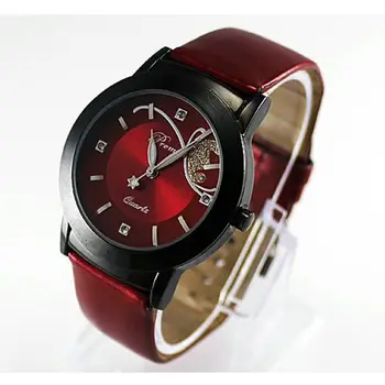 2022 Fashion Lady Girl Women Luxury Diamond Pretty Quartz Wrist Watch Red часы женские relogio feminino часы женские наручныe@30