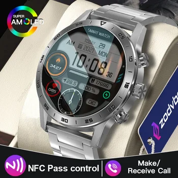 2023 Новый AMOLED 454*454 1,45 ‘Экран Смарт-Часы Мужские Спортивные Фитнес Пульсометр Bluetooth Вызов IP68 Водонепроницаемые Смарт-часы