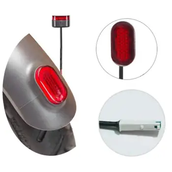 Задний фонарь электрического скутера, светодиодный задний стоп-сигнал, стоп-сигнал для самокатов с птицами, фонарь безопасности для скутеров Xiaomi M365