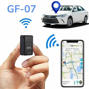 Мини GF-07 автомобильный GPS-трекер для мотоцикла, велосипеда, автомобиля, домашних животных, детей, Многофункциональный противоугонный Позиционер для обнаружения потерь