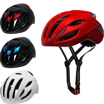 Легкий Велосипедный шлем для взрослых, регулировка дорожного велосипедного шлема Для женщин, мужчин, Летний Комфортный Велосипедный шлем, Размер 54-62 см