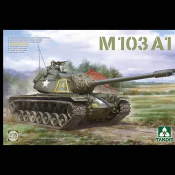 [Takom] № 2139 1/35 Тяжелый танк M103A1 (комплект пластиковых моделей)