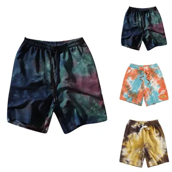 Мужские летние спортивные шорты с градиентным рисунком, повседневные пляжные брюки для пары, мужской купальный костюм, короткие мужские шорты Quick Y Board, комплект для доски