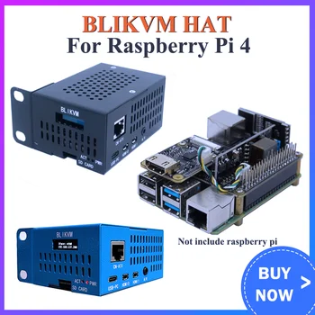 BLIKVM HAT KVM по IP Hdmicsi BLIKVM PIKVM Пульт дистанционного управления для эксплуатации и обслуживания сервера Raspberry Pi 4