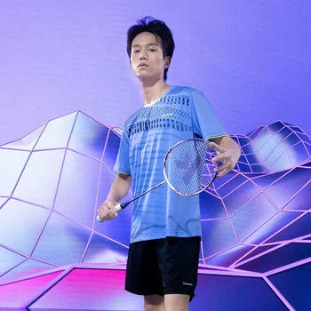 K1C02 Теннисная футболка Kawasaki спортивная одежда спортивная одежда майка для бадминтона с коротким рукавом мужчины женщины лето