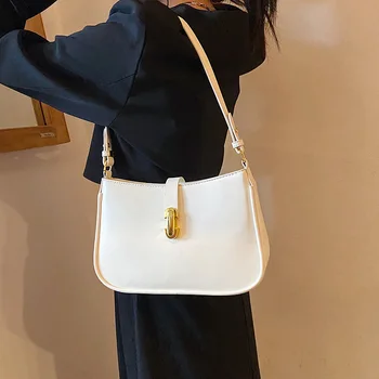 Дизайнерская сумка и портмоне из высококачественной кожи, женская сумка через плечо с двумя ремнями, сумка для подмышек, основной бренд Bolsos
