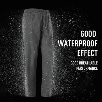 LNGXO Походные брюки Женские Мужские уличные водонепроницаемые брюки Унисекс для скалолазания, кемпинга, спорта, быстросохнущие Горные дождевые брюки с защитой от ультрафиолета