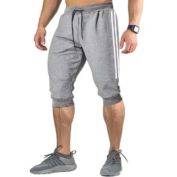 2023 Новые мужские Повседневные Узкие брюки для бега трусцой Модный Новый бренд Мужские Спортивные брюки Летние Удобные Мужские Шорты