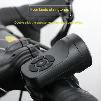 Велосипедный Электрический звонок, USB-зарядный рожок, MTB, Предупреждающее Защитное кольцо для горного велосипеда, Водонепроницаемый Звонок, Велосипедные Аксессуары