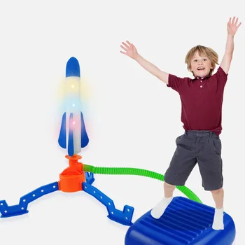 Игрушки-ракеты для ног Sky Launcher Jump Stomp, спортивная игра-головоломка на педалях, интерактивные детские игрушки для занятий спортом на открытом воздухе
