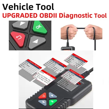 YA101 Obd2 Сканер, Многоязычный профессиональный считыватель кодов, автомобильный сканер OBD 2, инструмент диагностики автомобиля PK ELM327, бесплатное обновление