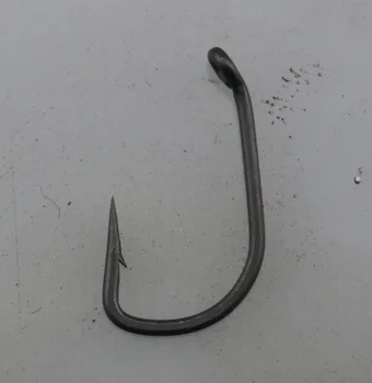 Крючок шириной 1000 x с прямым наконечником для ловли карпа Рыболовные крючки с зазубринами, сильно кованые, химически заточенные