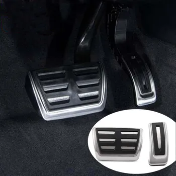 Автомобильные педали Газовый топливный тормоз Нескользящая педаль для Audi E-Tron Q4 Для Porsche Macan S 2019-2022 Автоаксессуары