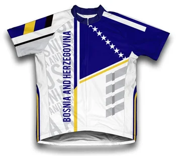 Мужская классическая велосипедная команда Боснии и Герцеговины 2023, одежда для шоссейных горных гонок с короткими рукавами