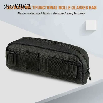 Чехол для солнцезащитных очков для охоты на открытом воздухе, сумка Molle, коробка для хранения очков, нейлоновые сумки 600D