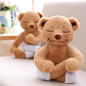 37 см Медведь-животное Плюшевые куклы Медведь Йоги мягкие плюшевые игрушки для детей на день рождения Рождественская игрушка