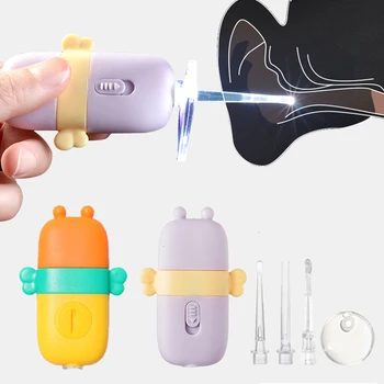 Ушная Сера Pick Earwax Spoon Cleaner Led Baby Cleaning Light Tool Инструменты Для Удаления Ушной Серы Picks Удаление Кюретки Уход За Освещенными Детскими Совками
