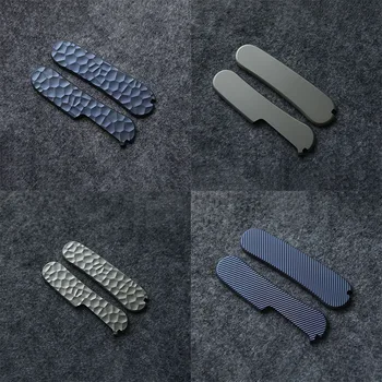 4 Типа Складных Ручек Для Ножей Из Титанового Сплава, Накладки для Швейцарских Армейских Ножей Victorinox Delemont 85 мм, Отверстие для Пинцета с Зубочисткой