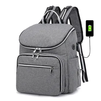 Многофункциональный рюкзак для зарядки через USB, Рюкзак Для мамы, Сумка Для Подгузников Для Беременных, Сумка для Кормления, Дорожные сумки по Уходу за ребенком, sac a dos mochila