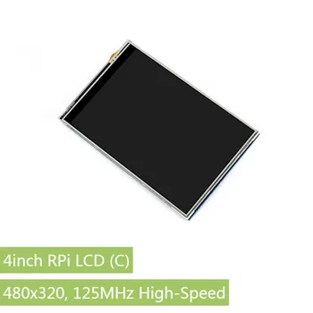 Raspberry Pi 4-дюймовый Сенсорный экран TFT LCD C с резистивным сенсорным управлением Разрешение 480x320 Поддержка RPI 3 Модель B B + RPI 0 Ноль Вт