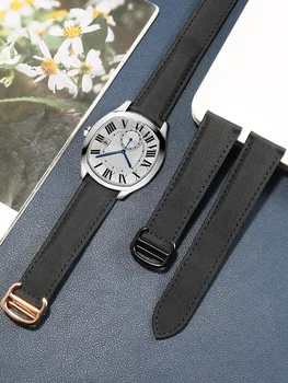 Ремешок для часов Cartier, ремешок для часов London Solo Key, нейлоновый холст, складная пряжка, сменный браслет для часов, мужской ремешок
