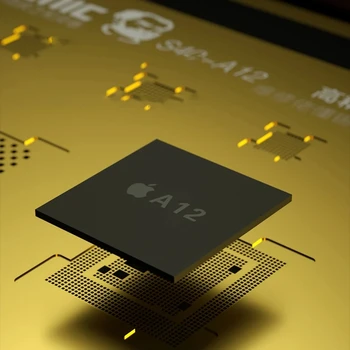 МЕХАНИК-3D Шаблон Золотого Трафарета для Реболлинга BGA для iPhone 6-8 P 11-XS XSMAX XR A8-A13 Инструмент для Ремонта Пайки Материнской платы Процессора NAND
