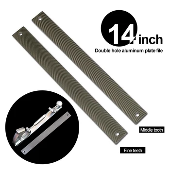 14-Дюймовые напильники для полировки металлических панелей с фрезерованными зубьями для кузова автомобиля